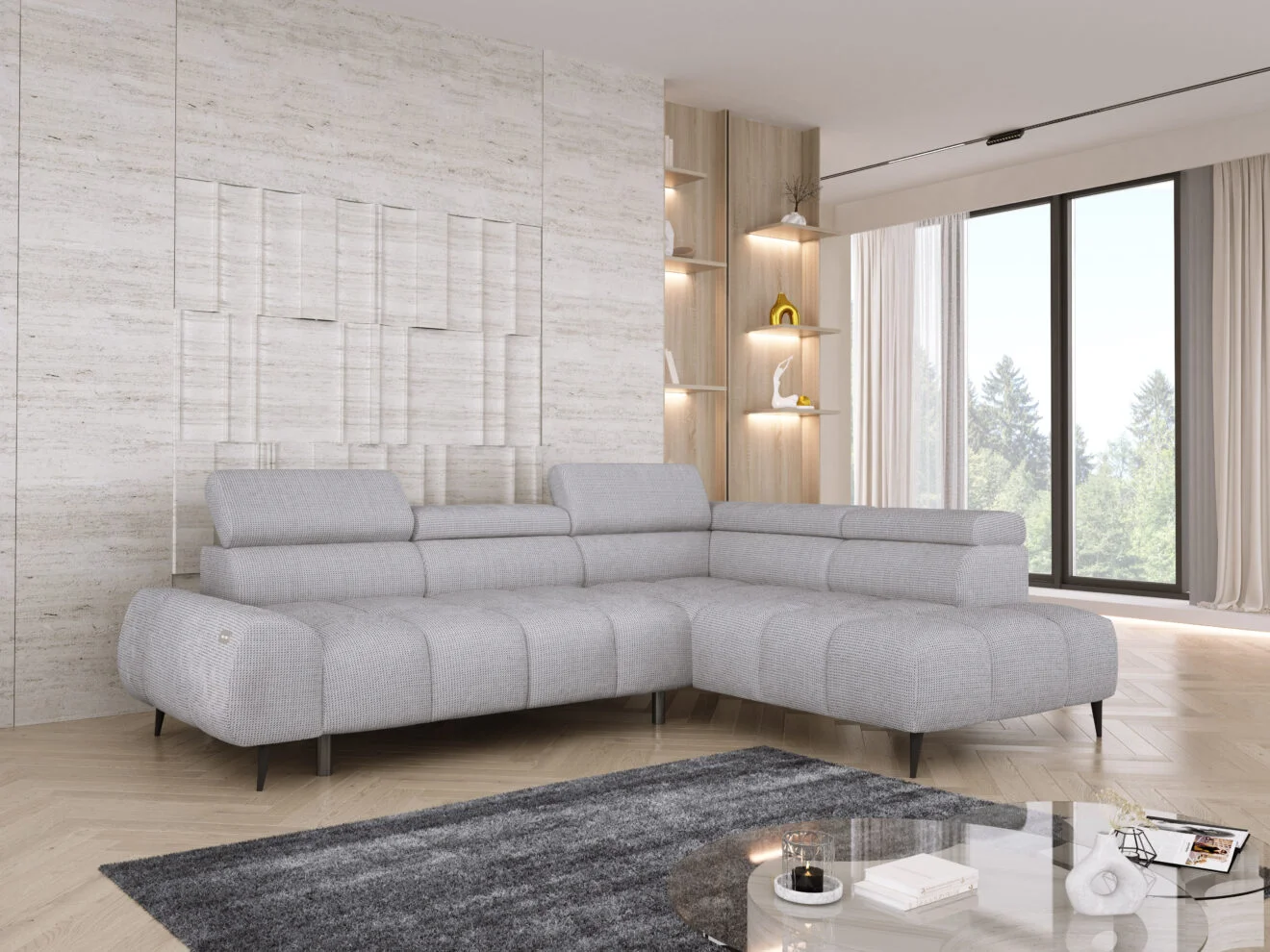 Ecksofa Santo L